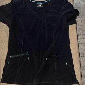 Small Black Scrub Top